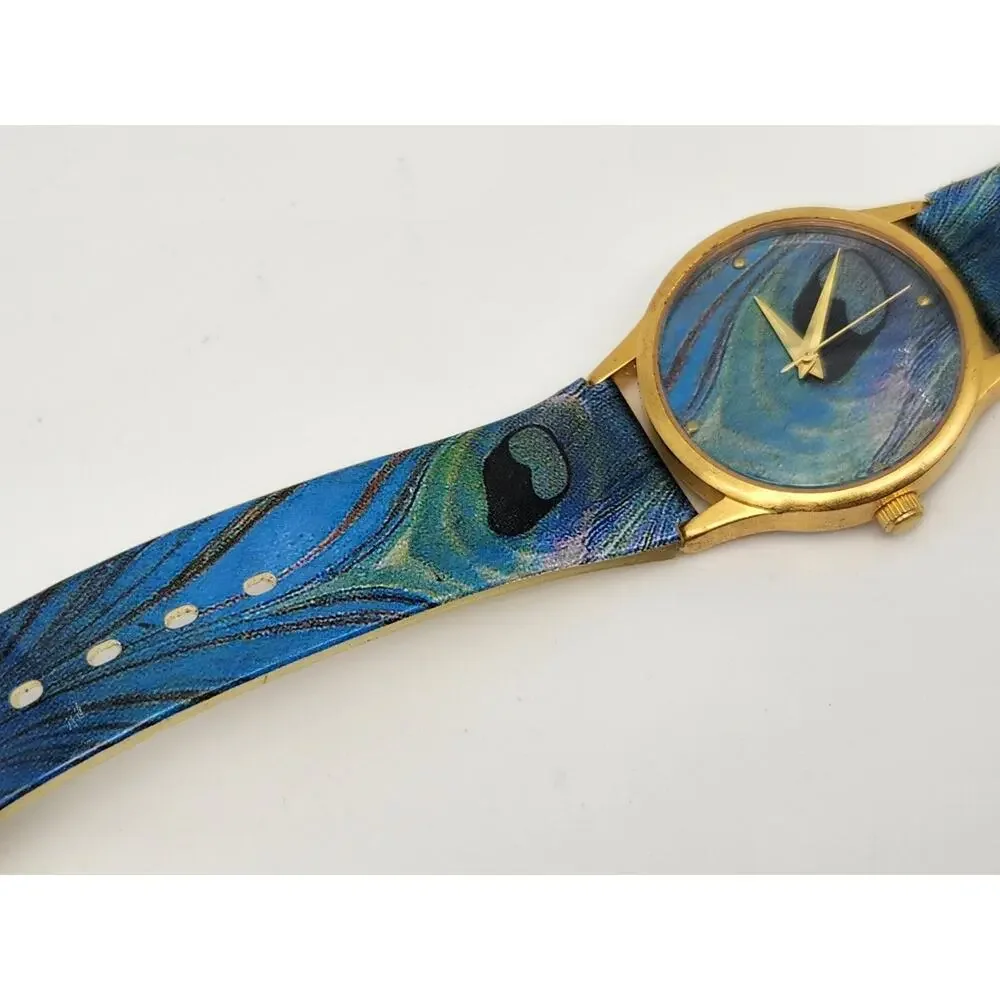 The Metropolitan Museum of Art MMA Louis Comfort Tiffany Blue Peacock Feather
